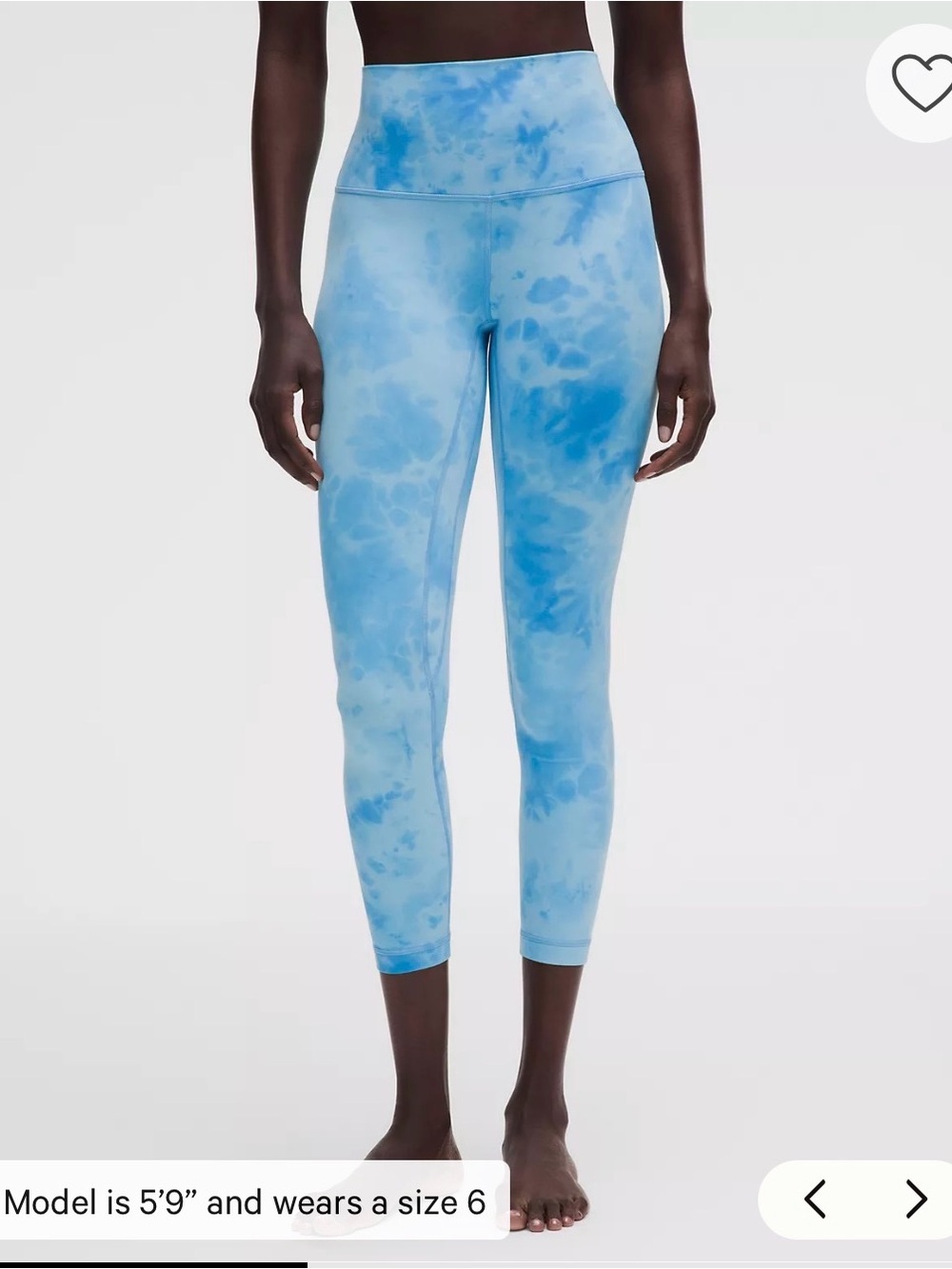 NWT lululemon athletica Light Blue Align HR Pant